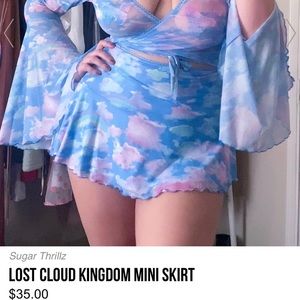 Brand new sugarthrillz skirt